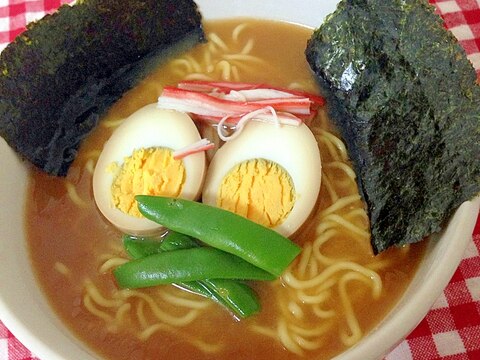 子供に味噌ラーメン♡